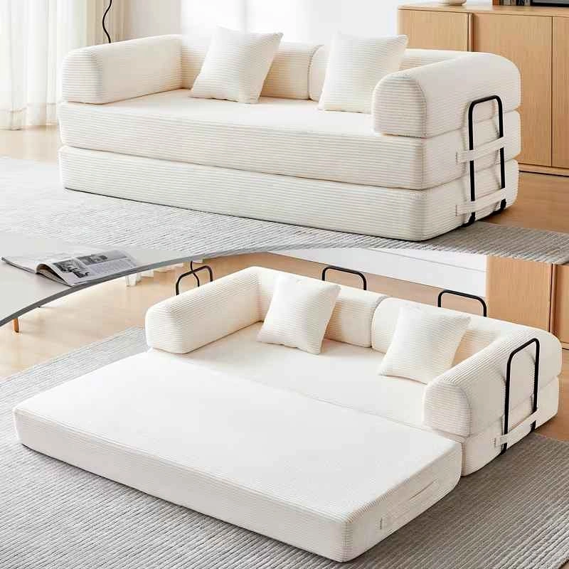 Brand New Boneless Queen Sofa Bed, 79" Convertible