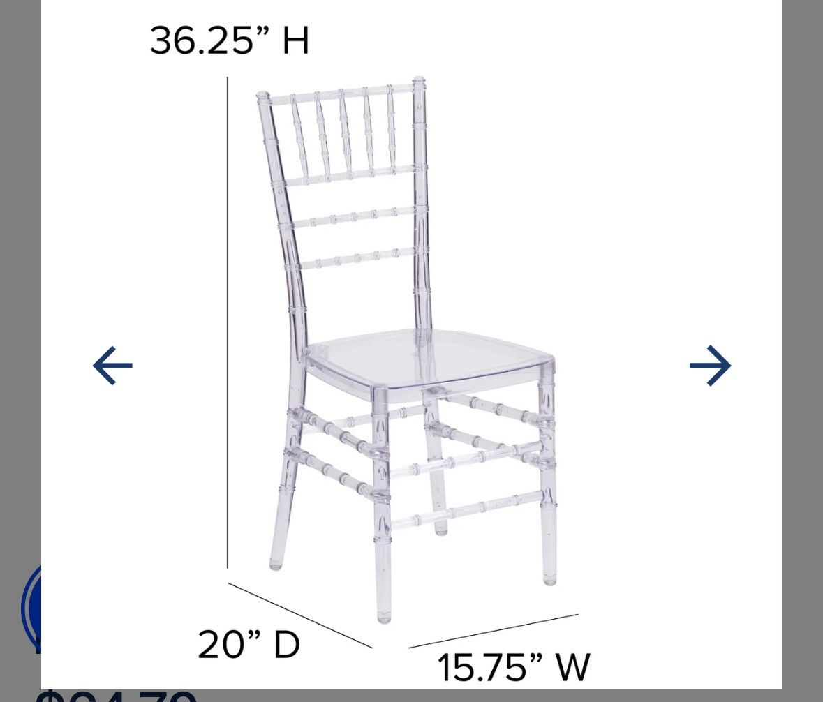 Clear Acrylic Chiavari Chair - photo 2