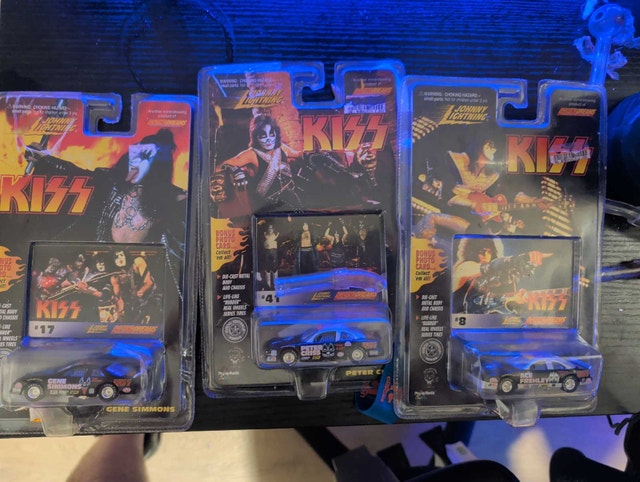 Johnny Lightning KISS Die-Cast Car Set