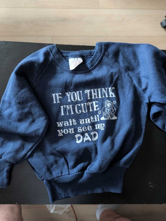 Toddler Sweatshirt If You Think I'm Cute