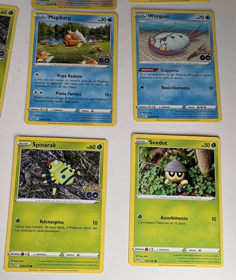 Italian Pokémon Cards Lot - Pokémon GO & Lost Origin - photo 3