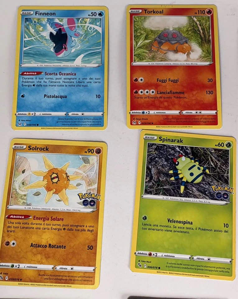 Italian Pokémon Cards Lot - Pokémon GO & Lost Origin - photo 5