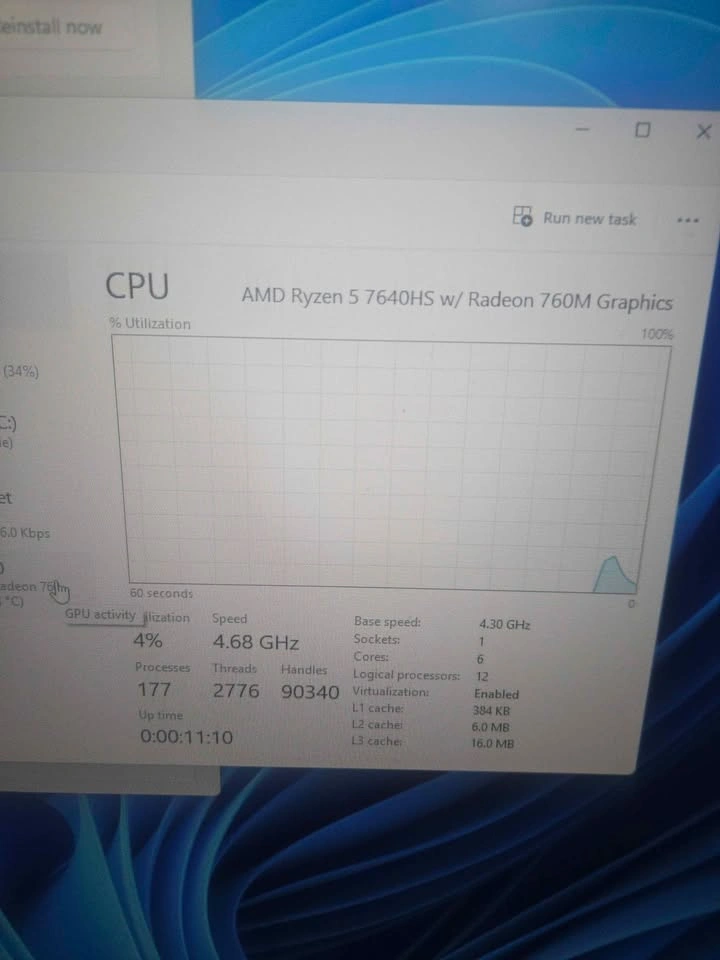 Mini PC AMD Ryzen 5 7000 Series 32gb DDR5 1tb ssd - photo 4