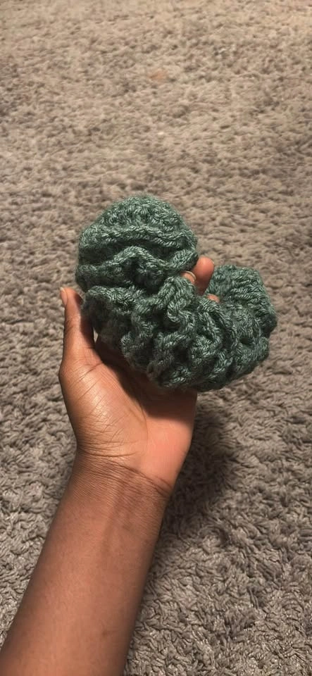Crochet scrunchie - photo 2