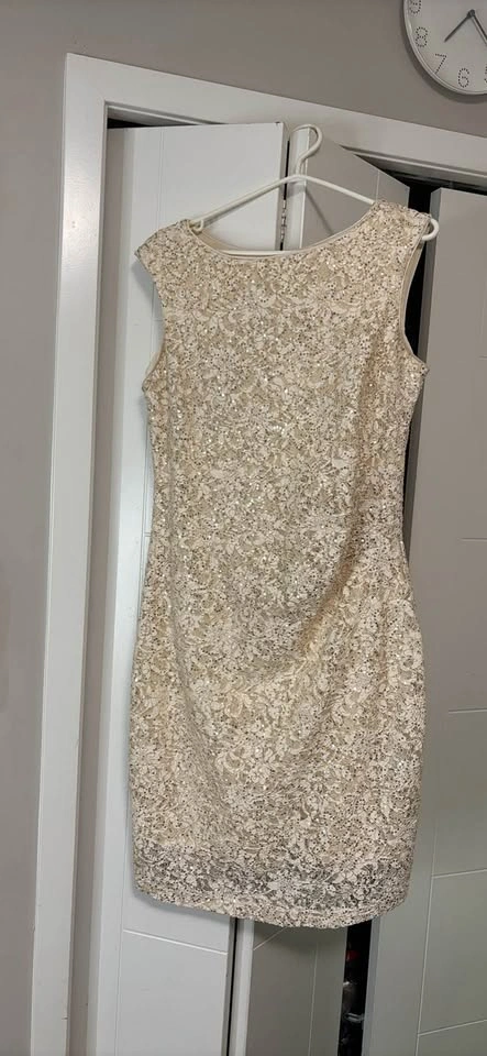 Cream Sequin Suzy Shier Dress - photo 2