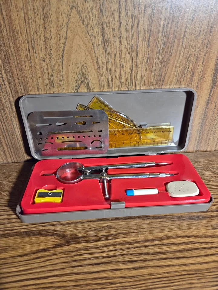 8 Piece Compass Mathematics Set