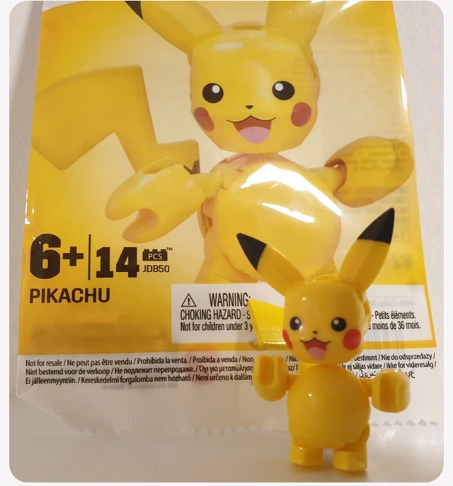 MEGA Pokemon: Bulbasaur, Charmander, Squirtle, Pikachu - photo 3