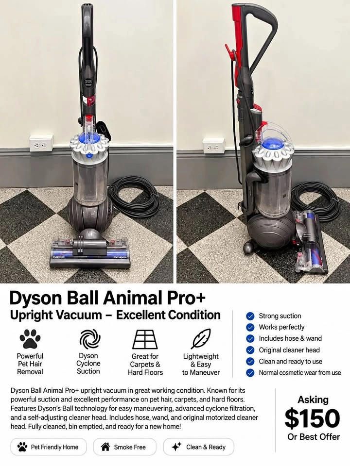 Dyson Ball Animal Pro+ Upright Vacuum