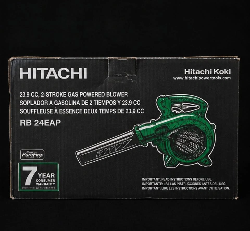 Hitachi Gas Leaf Blower with Tube, Nozzle & Manual – Used Like N - photo 2
