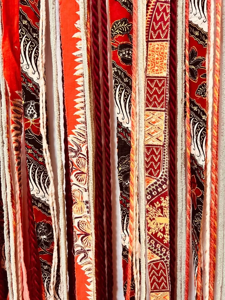 Hand-made Mixed Material Wall Hanging - photo 2