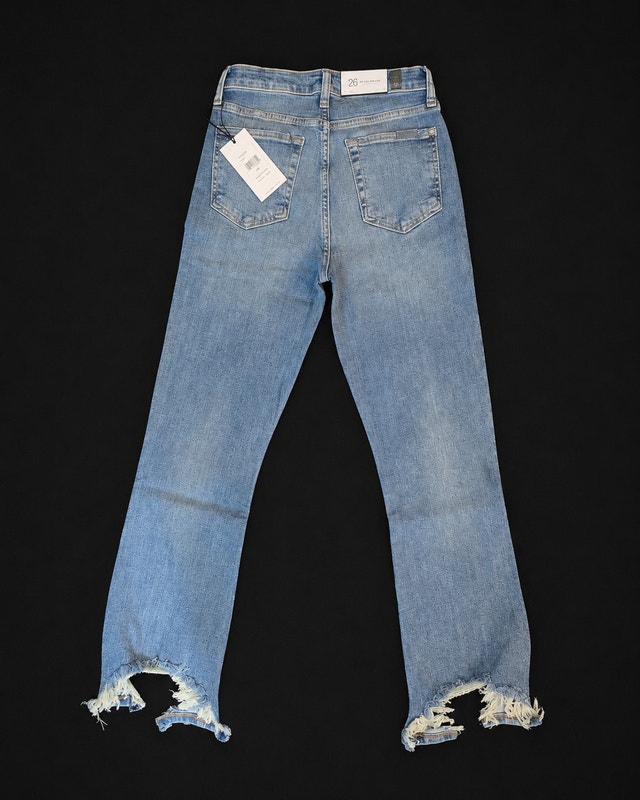 7 For All Mankind Elora Slim Kick Cropped Jeans - photo 4