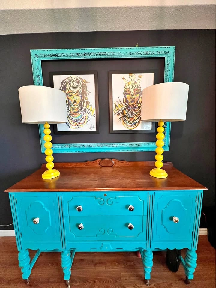 Pair of Living Room Accent Lamps