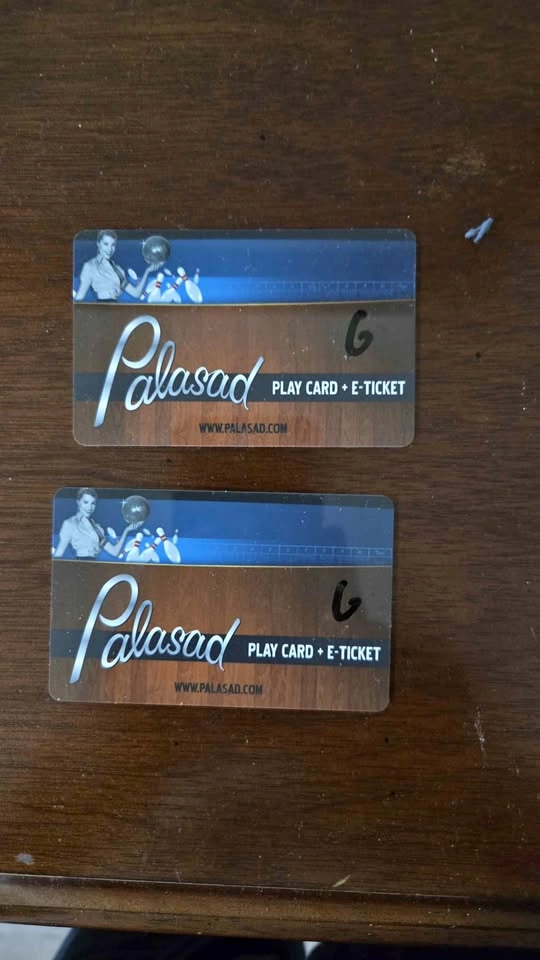 Arcade games card - loaded with 30$+30$