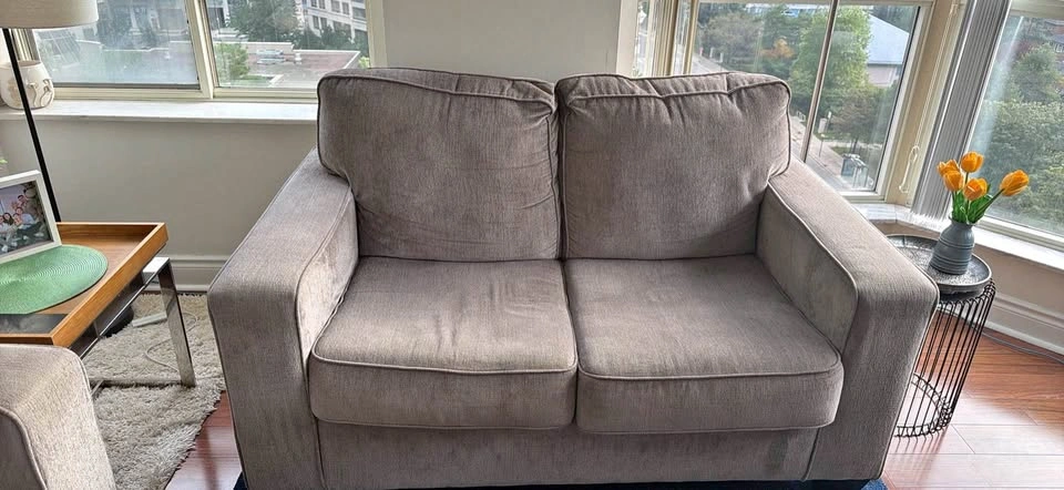 Grey Fabric Sofas (2)