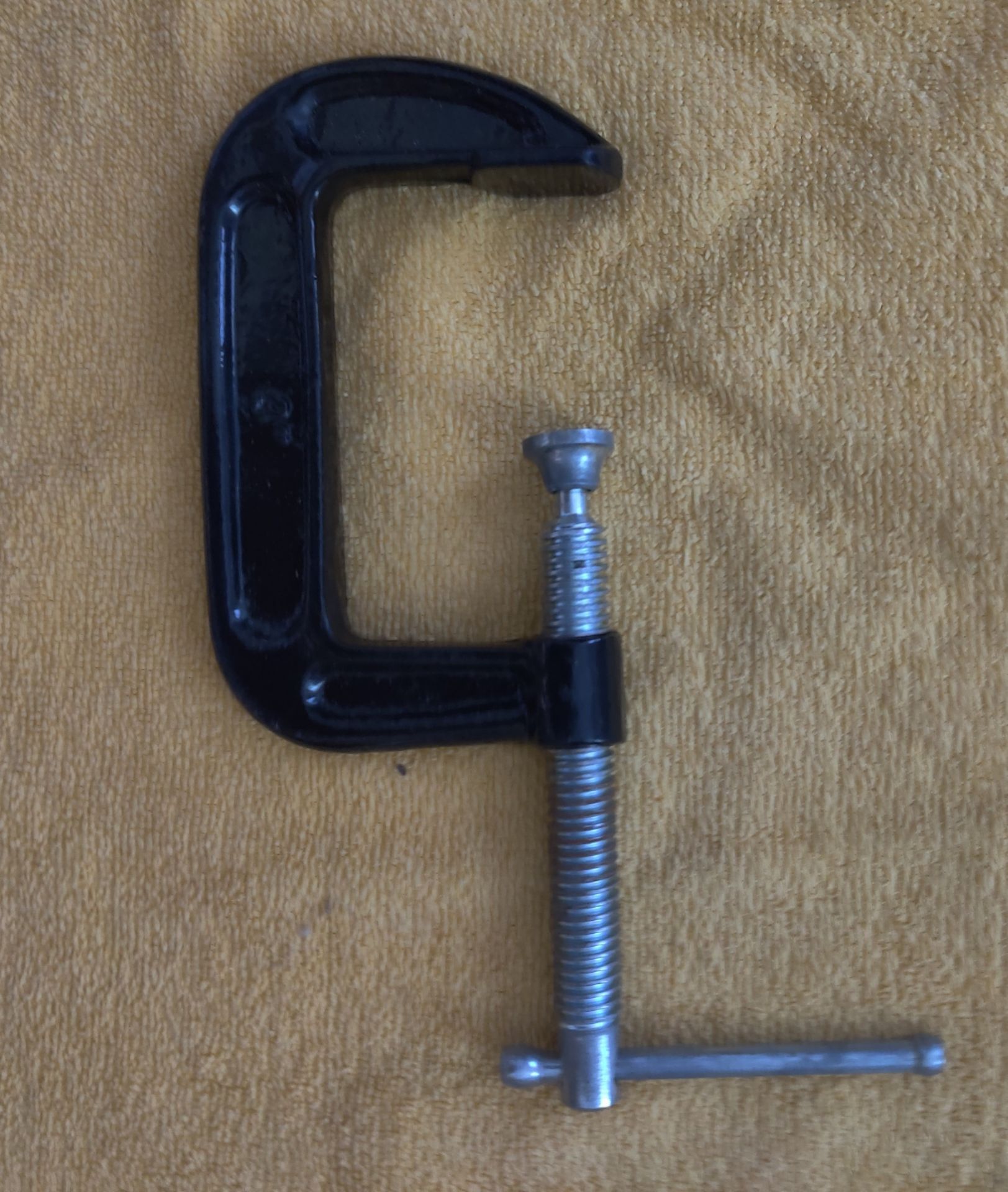 C-Clamp with Threaded Screw
