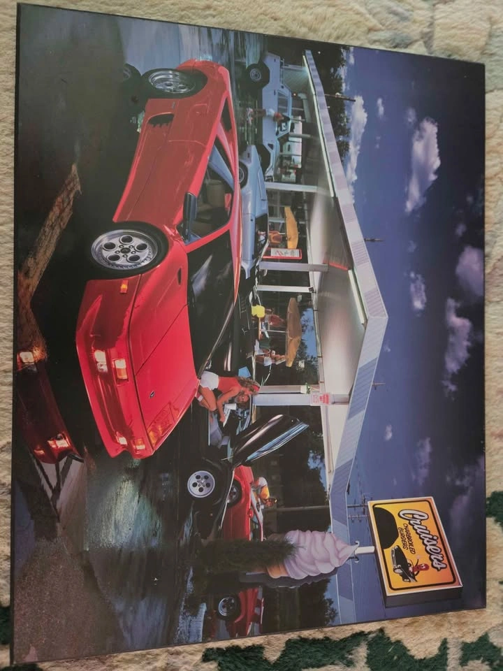 Vintage 1980s Automotive Poster - photo 2