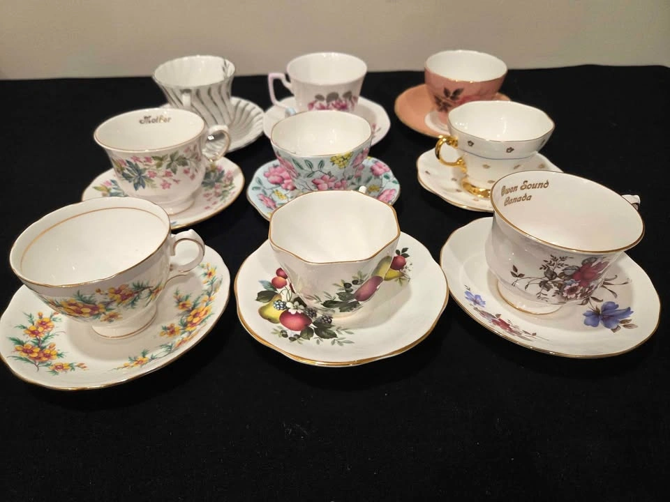 Teacup Sets, Made in England, Price per set - photo 2