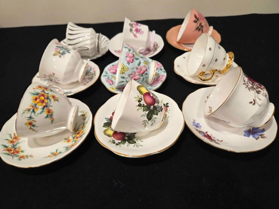 Teacup Sets, Made in England, Price per set - photo 3