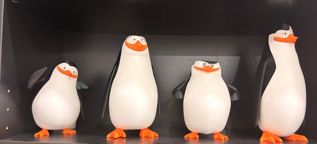 Madagascar Penguin Figures
