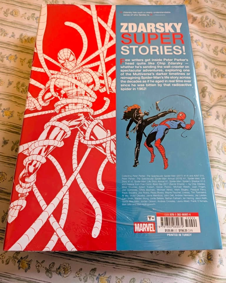 Spider-Man by Chip Zdarsky Omnibus – Adam Kubert Cover – Sealed - photo 2