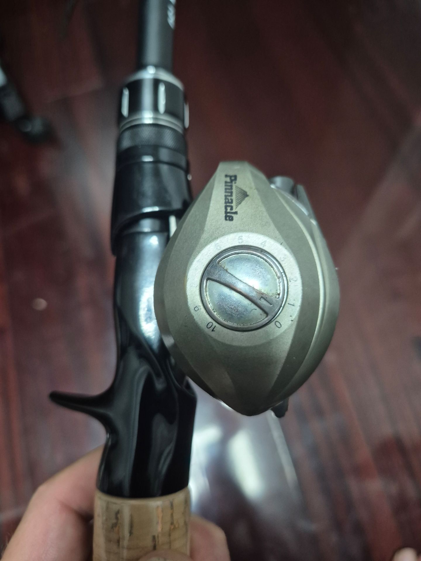 Pinnacle baitcaster with new travel fishing rod - photo 3