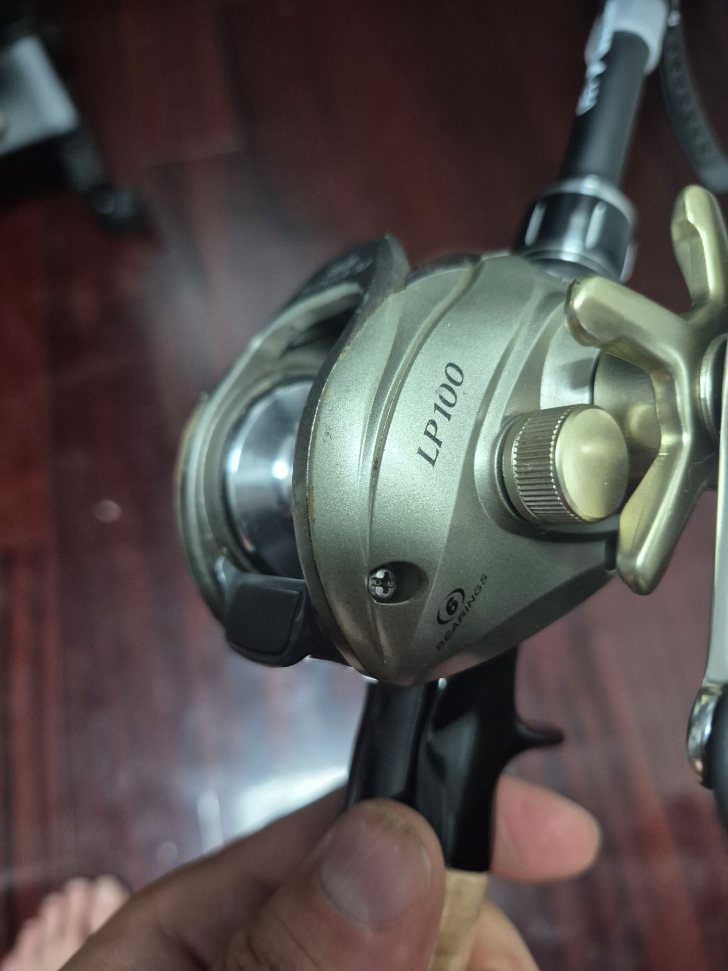 Pinnacle baitcaster with new travel fishing rod - photo 5