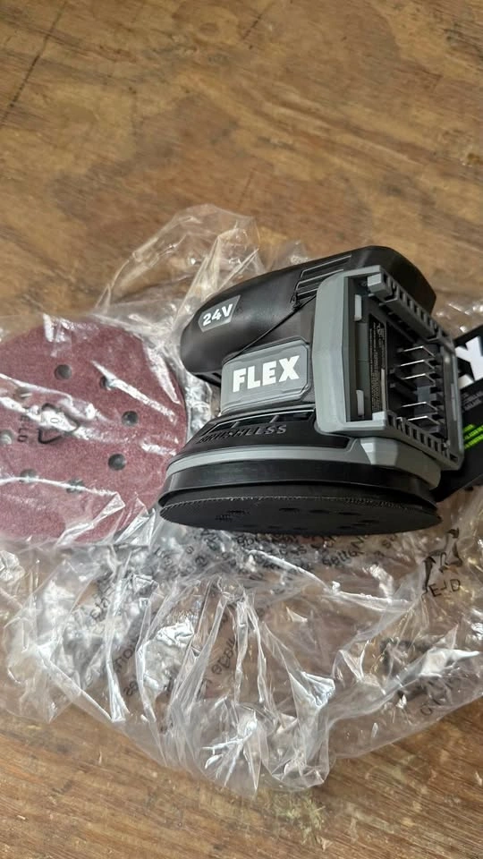 FLEX 24V 5 Inch Random Orbital Sander (Bare Tool)