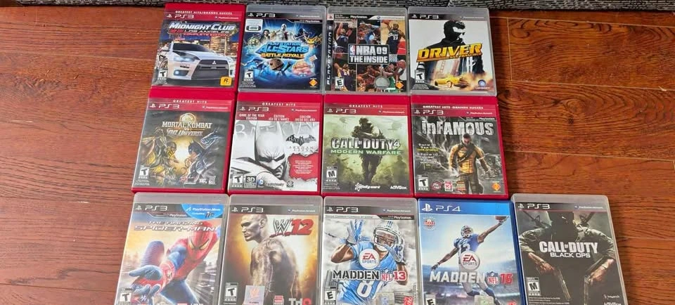 Selling PS3 games and 1 PS4