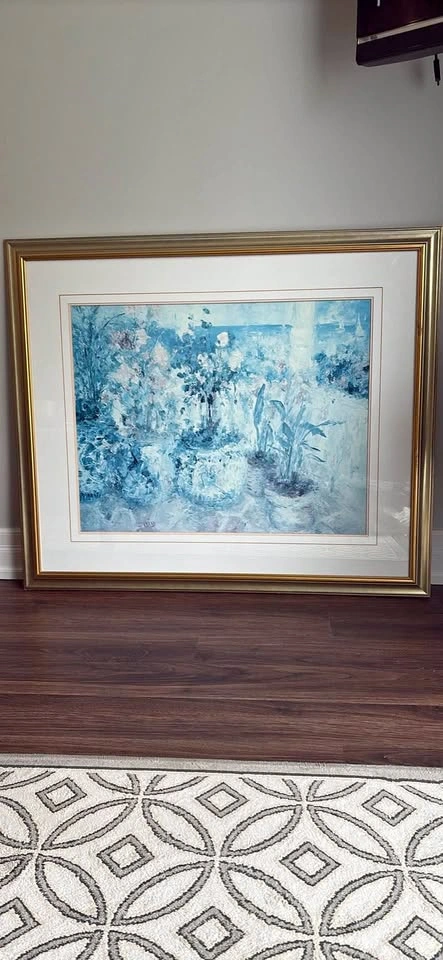 Framed print 39.5”w x 34”h