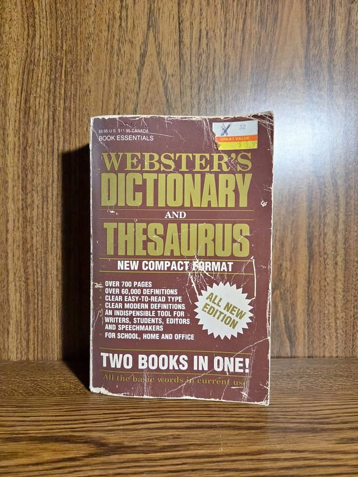 Webster's Dictionary and Thesaurus 1988