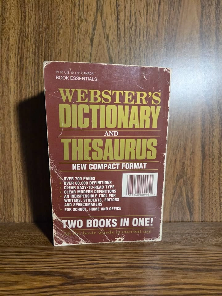 Webster's Dictionary and Thesaurus 1988 - photo 2