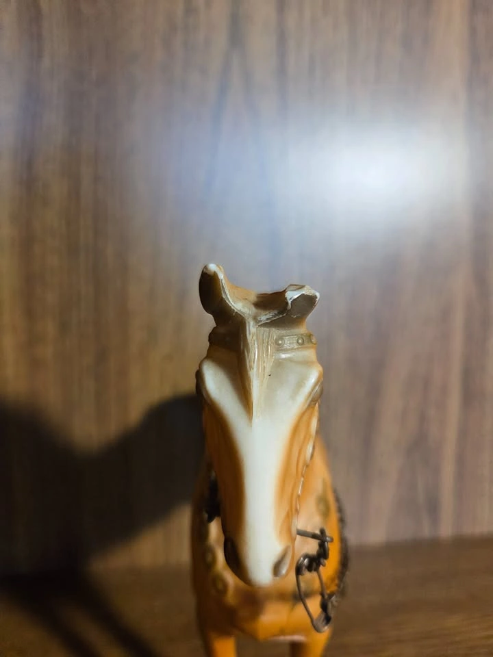 Vintage Breyer Western Horse - Palomino with Original Chain Rein - photo 4