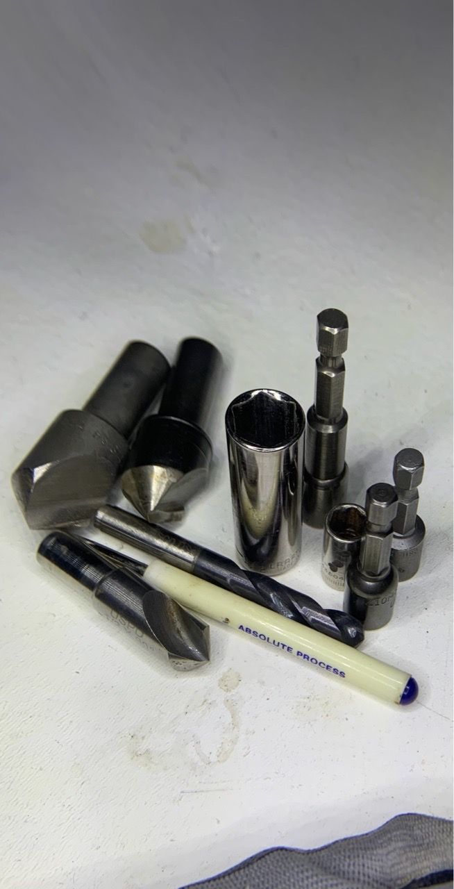 Made in USA - Mixed Drill Bits and Socket Set Lot