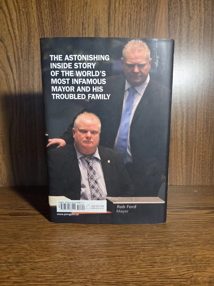 Crazy Town The Rob Ford Story Hardcover - photo 2