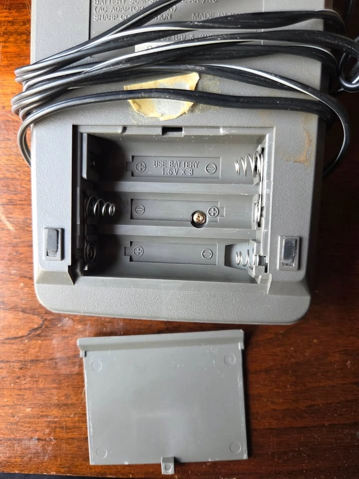 Sharp Elsi Mate EL-1611 Handheld Printing Calculator - photo 3