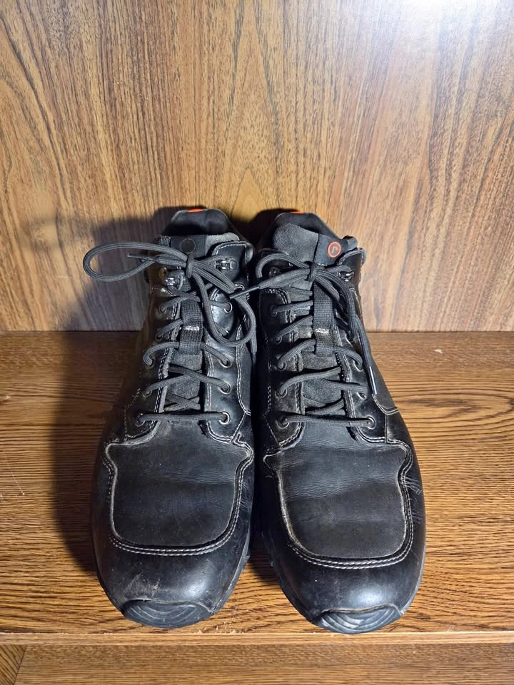 Rockport XCS Men's Black Leather Ankle Hiking Boots Size 11