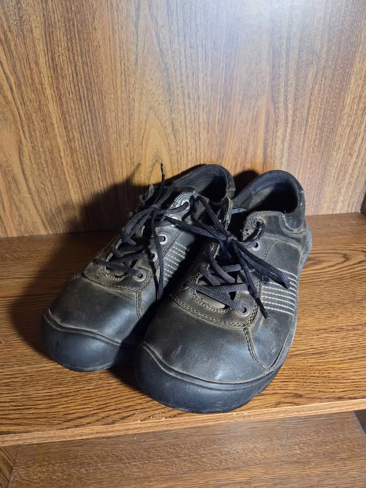 Size 11 Men's Black Leather Keen Oxford Shoes - photo 3