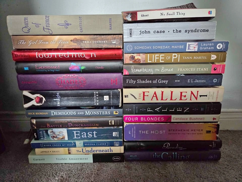 Various Books - Novels of Varying Genres