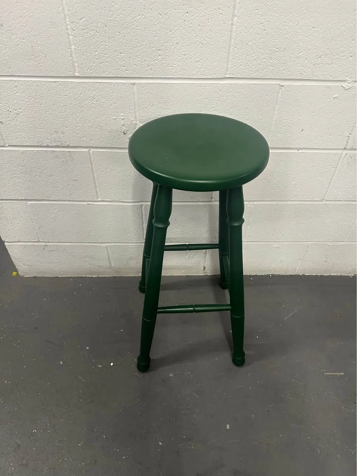 3 High breakfast stools (wooden) - photo 3