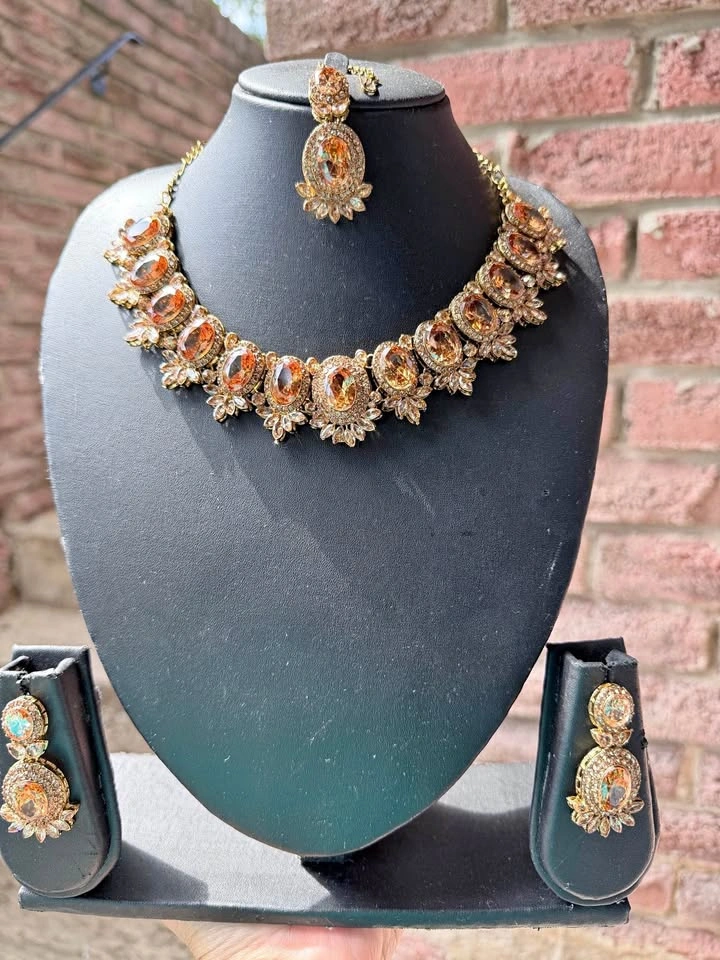 Brand New Indian Choker and Traditional Jewelry Sets