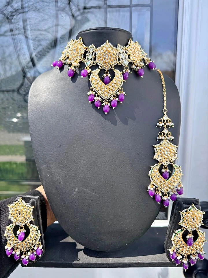Brand New Indian Kundan Jewelry Sets