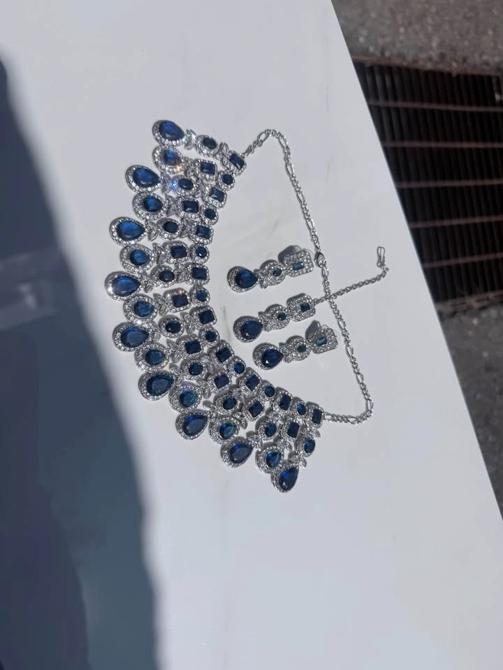 Brand New Indian Jewelry Choker Sets - photo 2