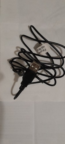 DC 5V Power Charging Cable USB to 2.0mm Barrel Plug 60"