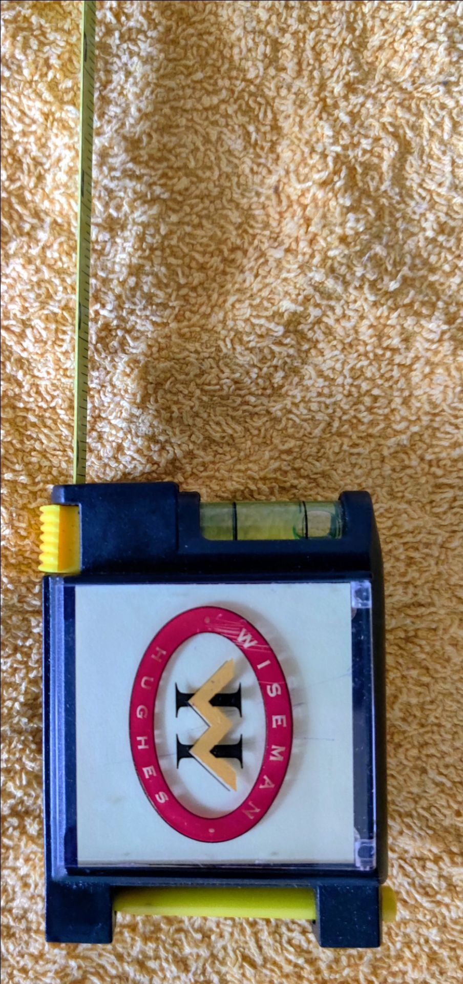 Wiseman Tape Measure with Built-In Level