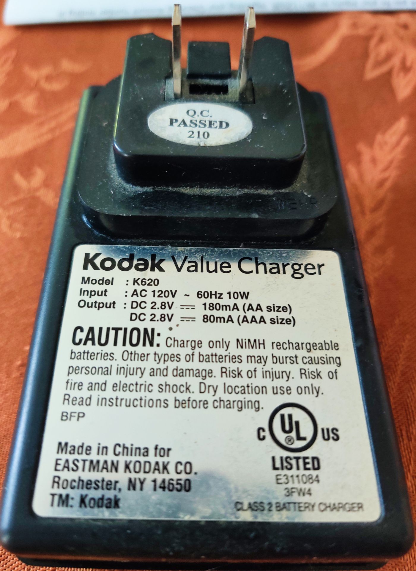 Kodak Value Charger AA AAA Battery Charger - photo 2