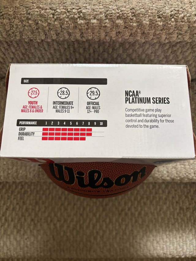 Wilson Basketball youth size 5 Platinum Series - photo 2