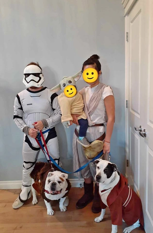 Star wars family costumes