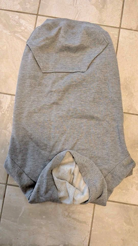 Size XL dog hoodie