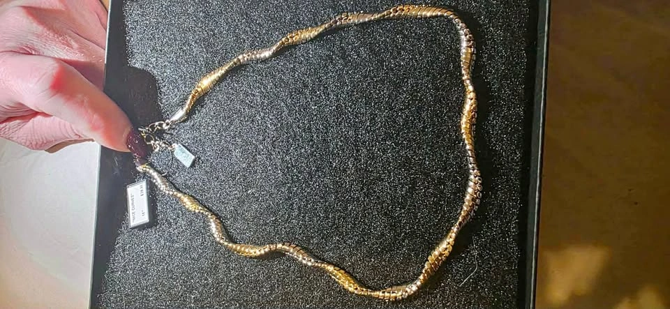 Nice Curves 16" Gold-Toned Necklace Fifth Avenue