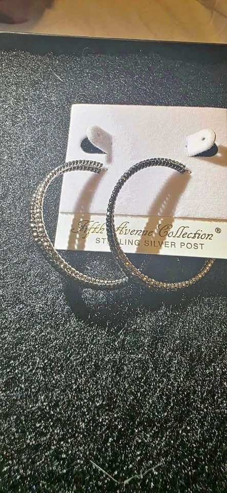 Fifth Avenue Collection Hoop Earrings